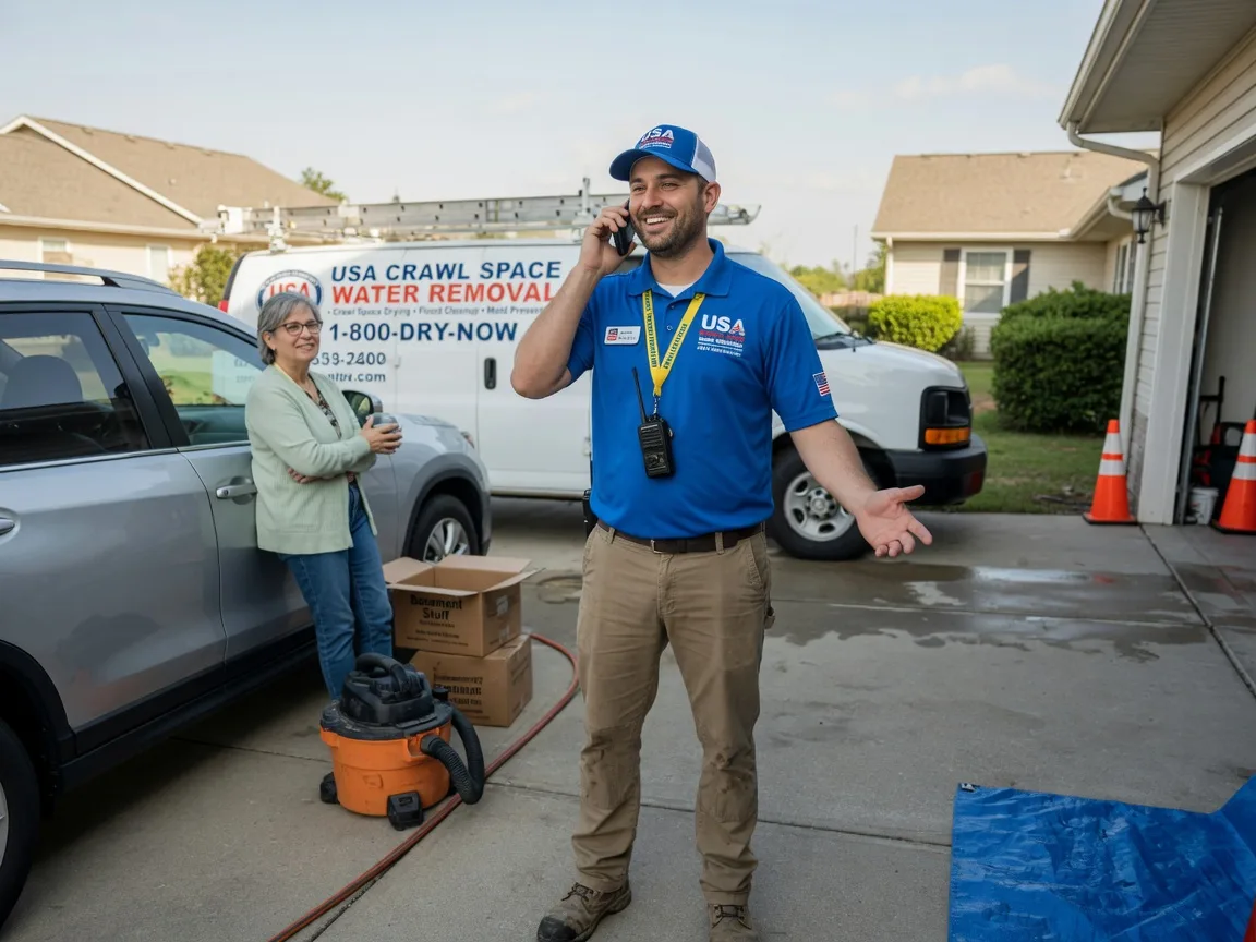 Crawl Space Water Removal Highland, OH FAQs
